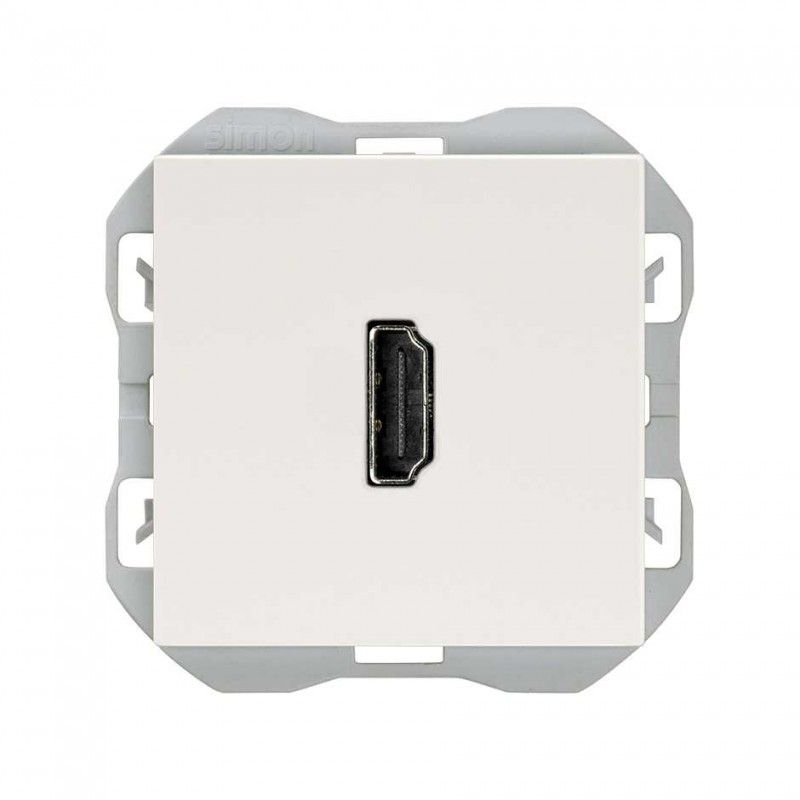 SIMON 270 | HDMI HH connector white 20000094-090