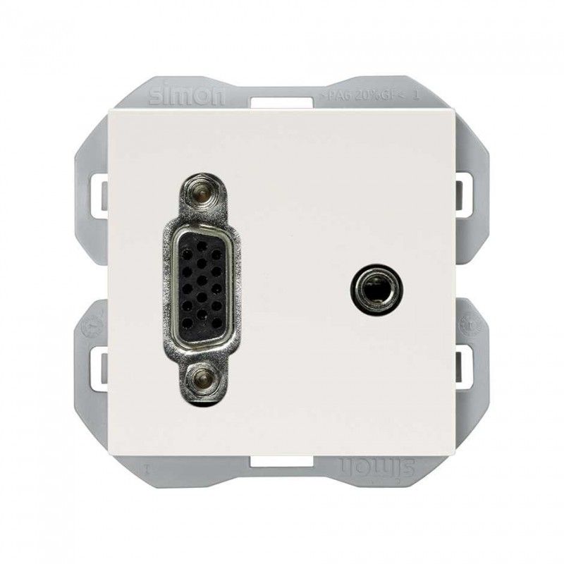 SIMON 270 | VGA connector + white minijack 20000091-090