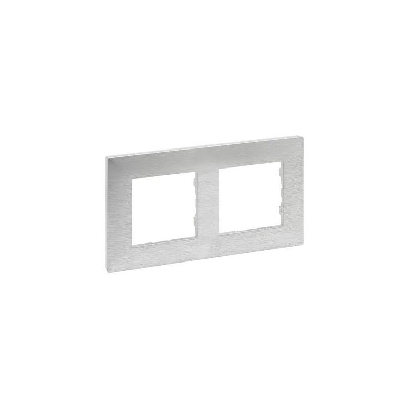 Placa Niloé Step, 2 elementos, aluminio pulido LEGRAND 864872