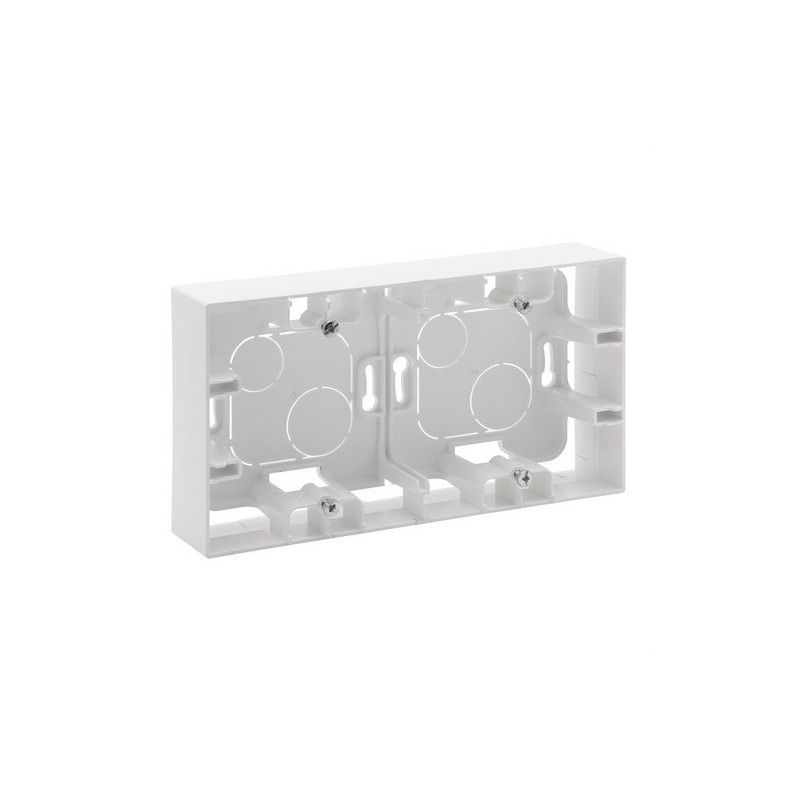 Caja de superficie Niloé Step, 2 elementos, blanco mate LEGRAND 864182