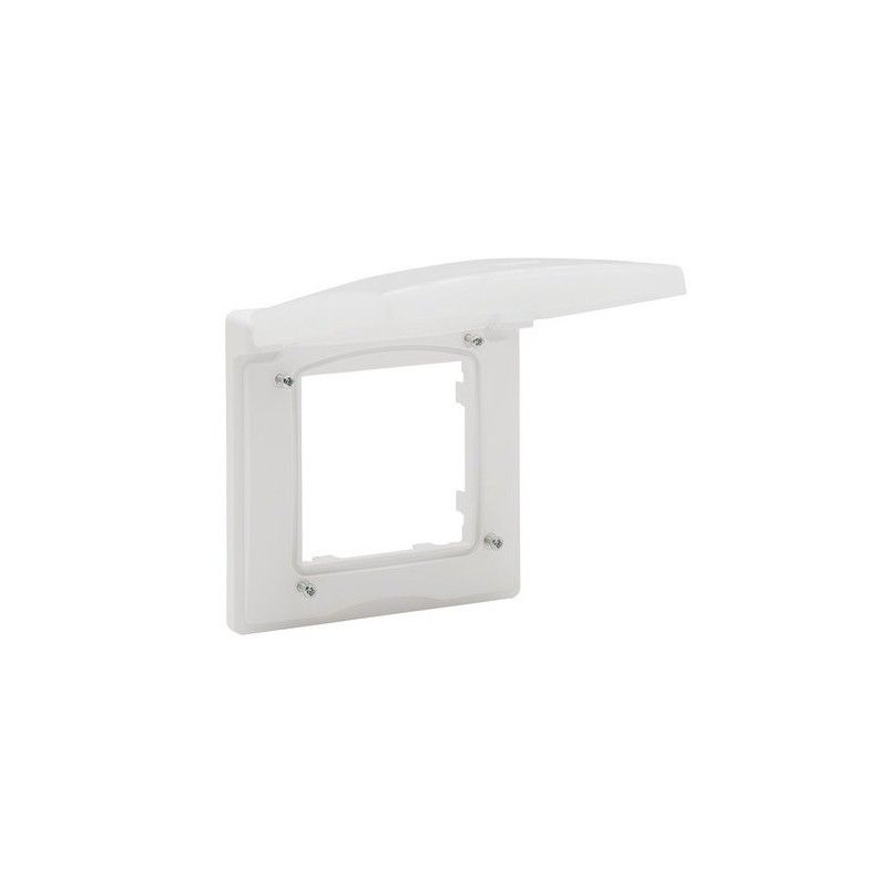 Placa de 1 elemento Niloé Step IP44, blanco mate LEGRAND 864071