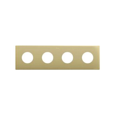 SIMON 270 | Minimal aesthetic frame for sockets with 4 copper elements 27110640-097