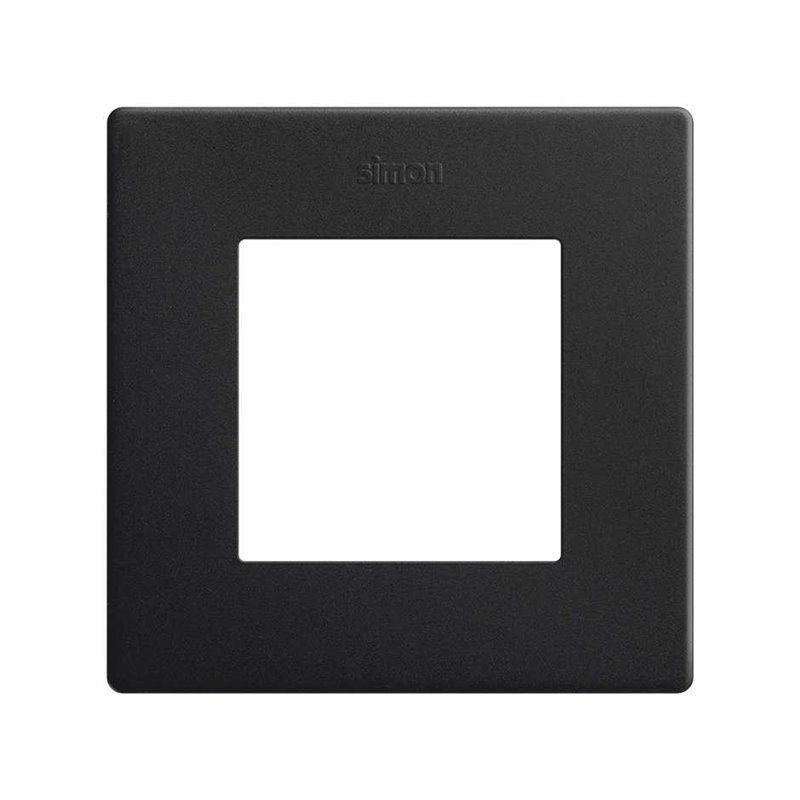 SIMON 270 | Cornice estetica Icon con 1 elemento nero opaco 27000610-098