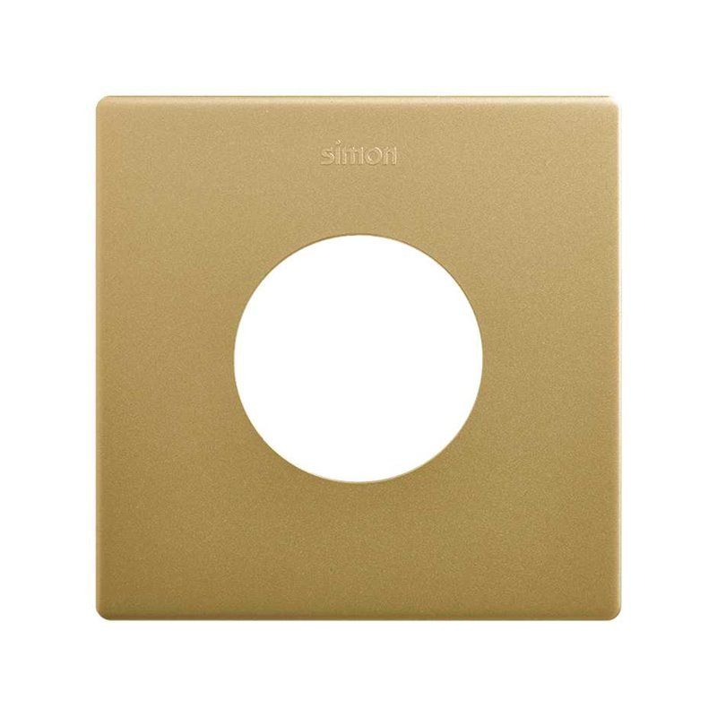 SIMON 270 | Cornice estetica minimale per presa con 1 elemento oro 27110610-095