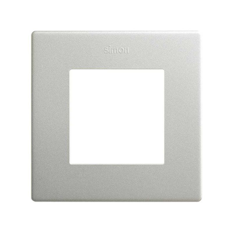 SIMON 270 | Cadre esthétique Icon avec 1 élément en aluminium 27000610-093