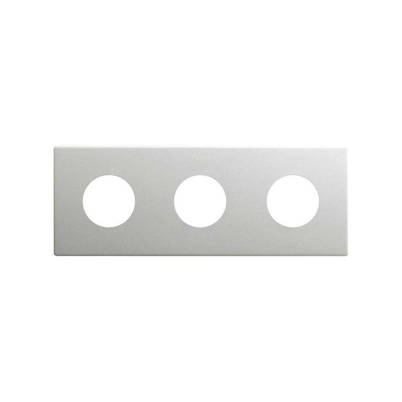 SIMON 270 | Minimal aesthetic frame for sockets with 3 aluminum elements 27110630-093