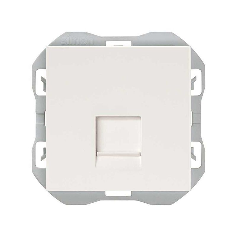 SIMÃO 270 | Tampa RJ45 com conector branco 20000187-090