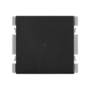 SIMON 270 | Mattschwarzer iO elektronischer Schalter 21000201-098