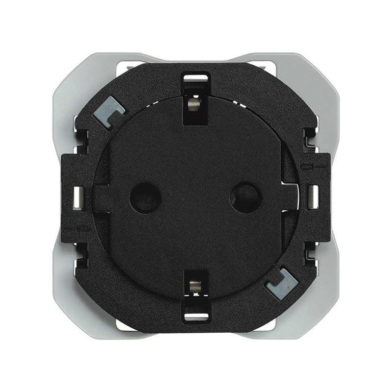 SIMON 270 | Clean Schuko socket noir mat 20000434-098