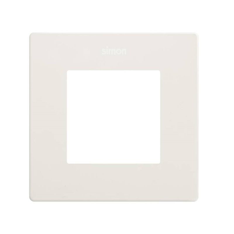 SIMON 270 | Cornice con 1 elemento per meccanismi IP44 bianco 27192610-090