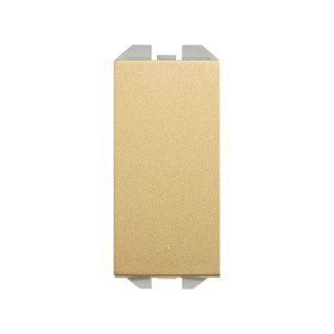 SIMON 270 | Interruptor pulsante 10 AX estrecho oro 20001101-095