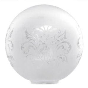 Boule de verre avec trou de nombreuses tailles Verre de lampe avec bord de  poignée Abat-jour en verre opale blanc brillant Verre de rechange Abat-jour