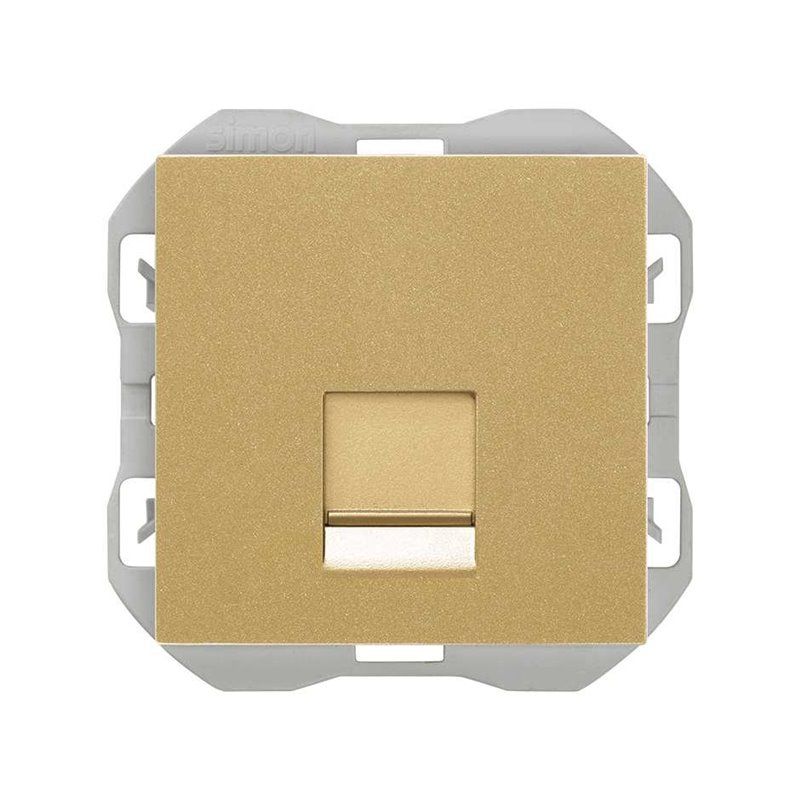 SIMON 270 | RJ45 cover with gold connector 20000187-095