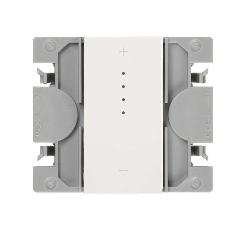 SIMON 270 | Dimmable switch iO 1-10V iO with narrow button white 21001317-090