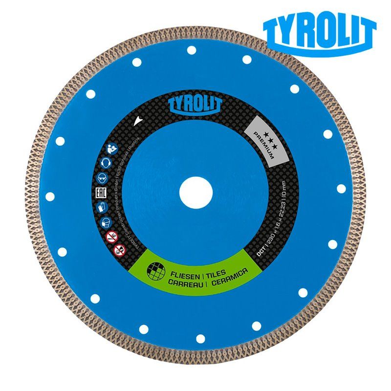 SIERRA DE DIAMANTE CONTINUA 1A1R 115x1,2x22,23 DCT. TYROLIT