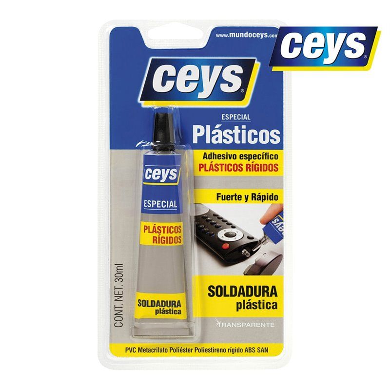 Adesivo especializado CEYS para plásticos rígidos Strong Bond 30ml 501027