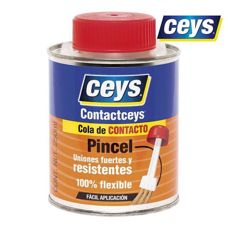 Adesivo de Contato CEYS com Aplicador de Precisão - Pincel 250ml 503417