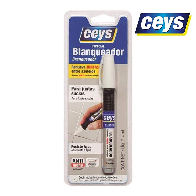 Branqueador de juntas CEYS - Marcador de precisão 7,4ml 505122