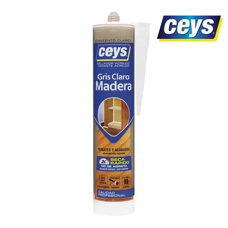 CEYS SELLADOR MADERA GRIS CLARO CART 505795