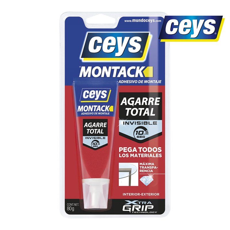 CEYS MONTACK INVISIBLE BLISTER 80G 507262