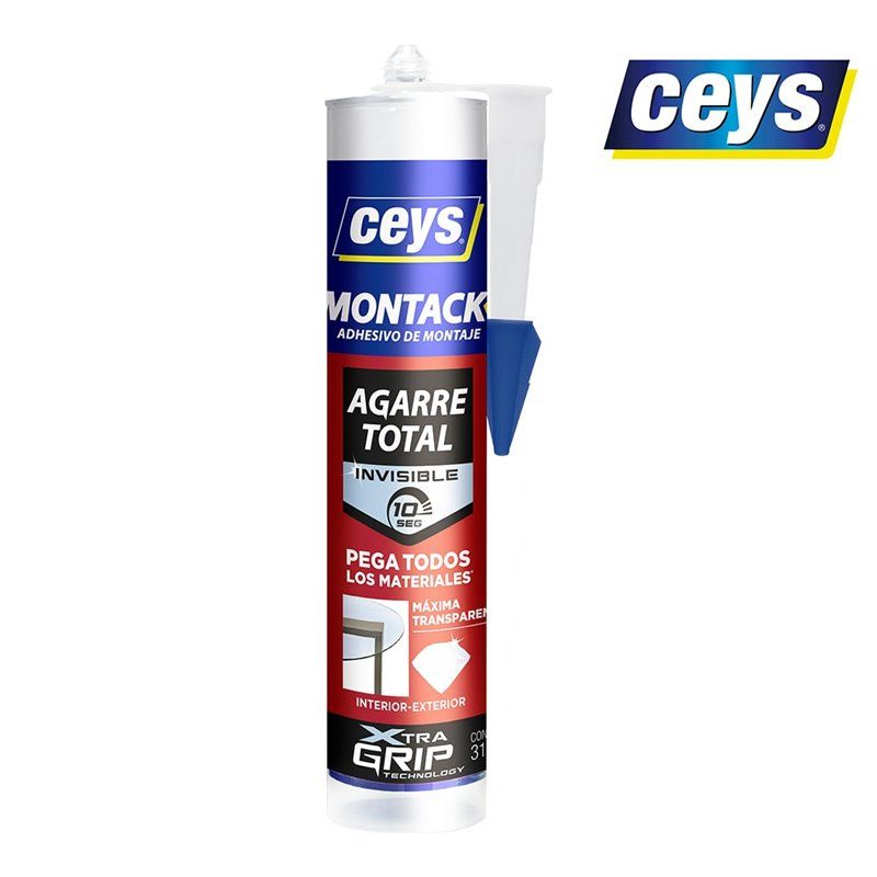 Adesivo de montagem CEYS Montack - Cartucho Profissional Invisível 315g 507261