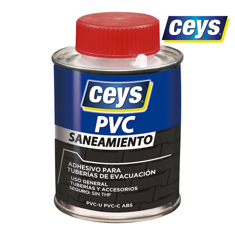 Adesivo CEYS para PVC - Tampa Escova Sanitária 250ml 900109