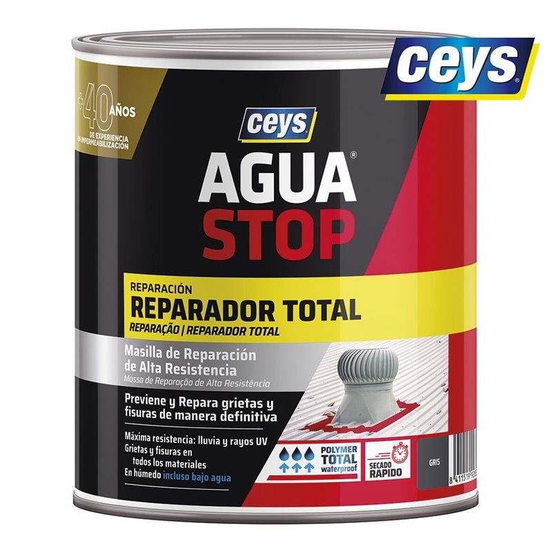 AGUA STOP REPARADOR TOTAL GRIS 1KG 902850