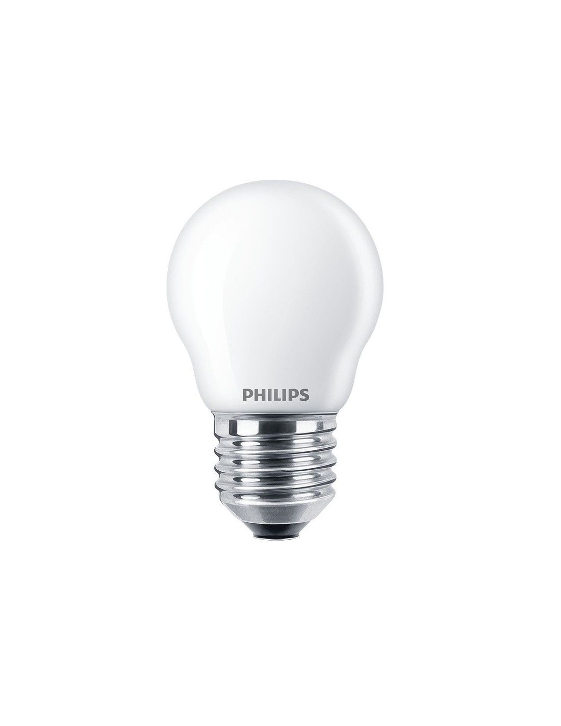 Kugelförmige LED-Lampe E27 4.3W 470Lm 2700K warmes Licht PHILIPS