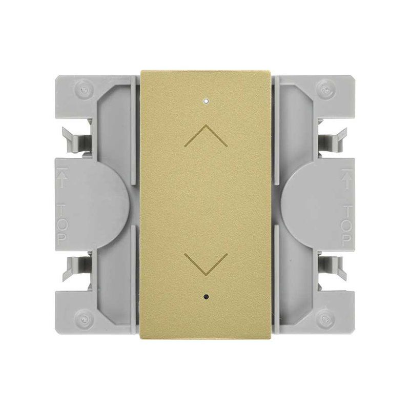 SIMON 270 | Interrupteur aveugle iO avec bouton étroit bronze 21001333-097