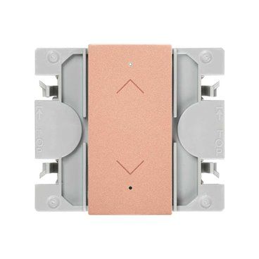 SIMON 270 | IO blind switch with narrow copper button 21001333-091