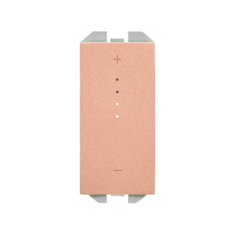 SIMON 270 | PWM iO dimmable switch with iO LED strip and narrow copper key 21001314-091