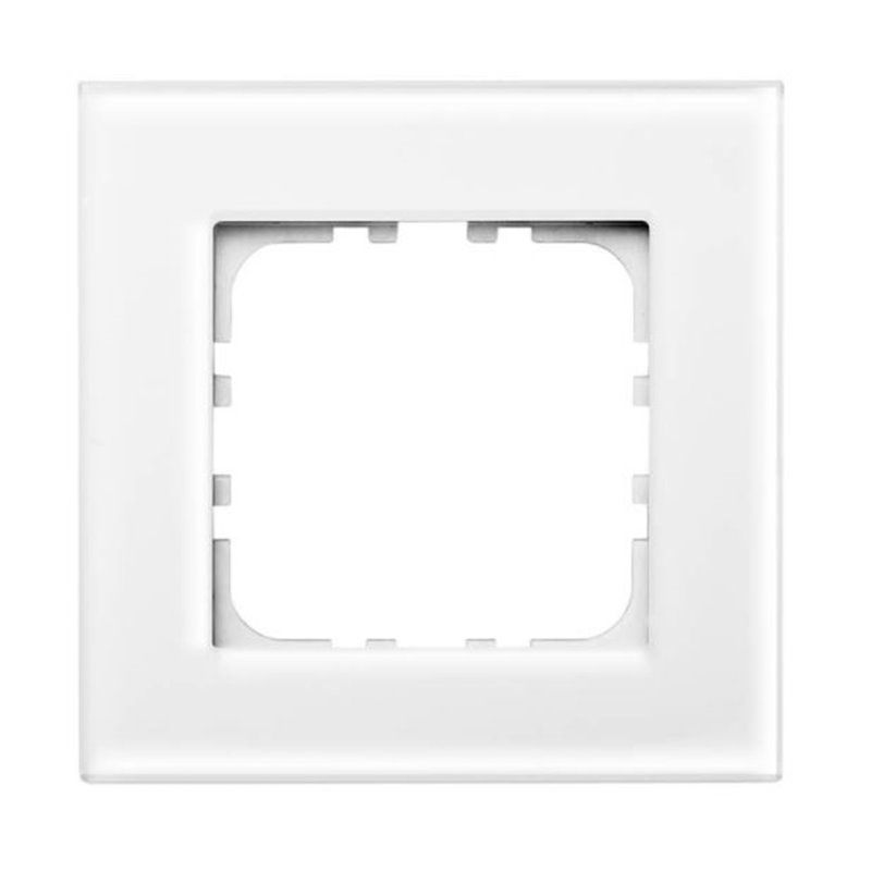 Moldura para elemento de vidro Iota branco GSC 103500022