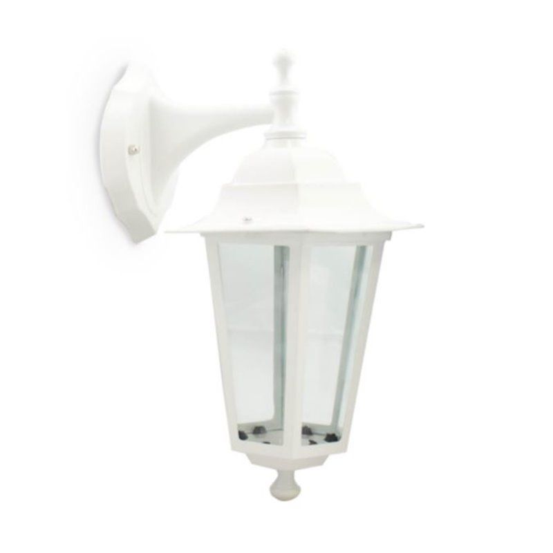 Farol jardin brazo superior blanco E27 60W Blanco GSC 000700073