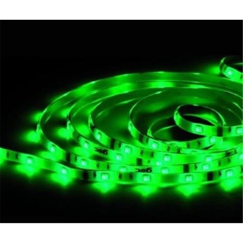 Rollo 5M LED SMD2835 (6W) Verde IP20 24V en blister                                                 