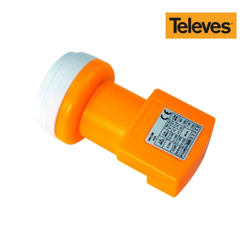 Conversor LNB universal para antena 52020 com Televes Blister