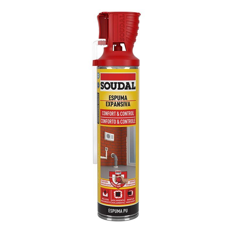 Espuma Genius Conforto e Controle SOUDAL 600ml 123921