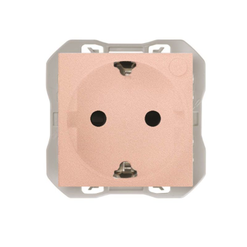 SIMON 270 | Schuko socket iO copper 21000432-091