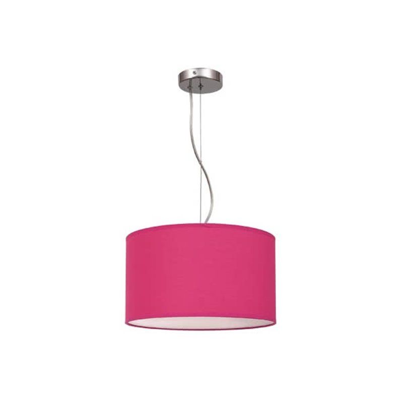 Luminária pendente Nicole Fuchsia 1xE27 (Ø30cm)