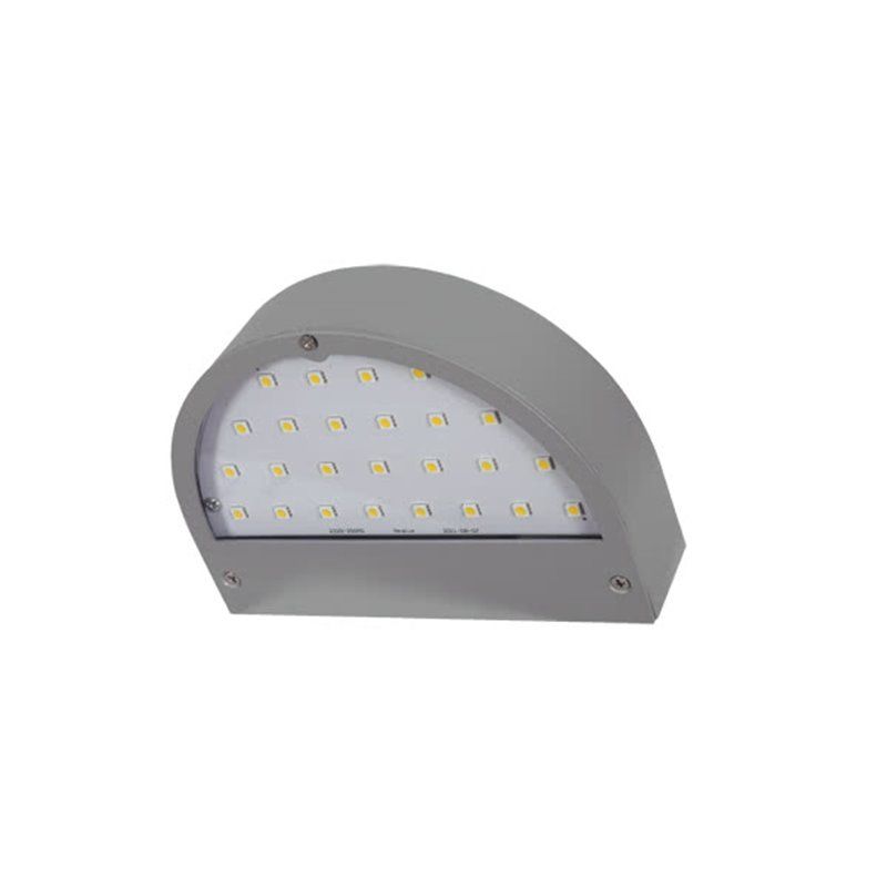 FAB A01562528 | Aplique Exterior Juba Gris Led 5w 450lm Ip54 (18x13x4,5)4000k