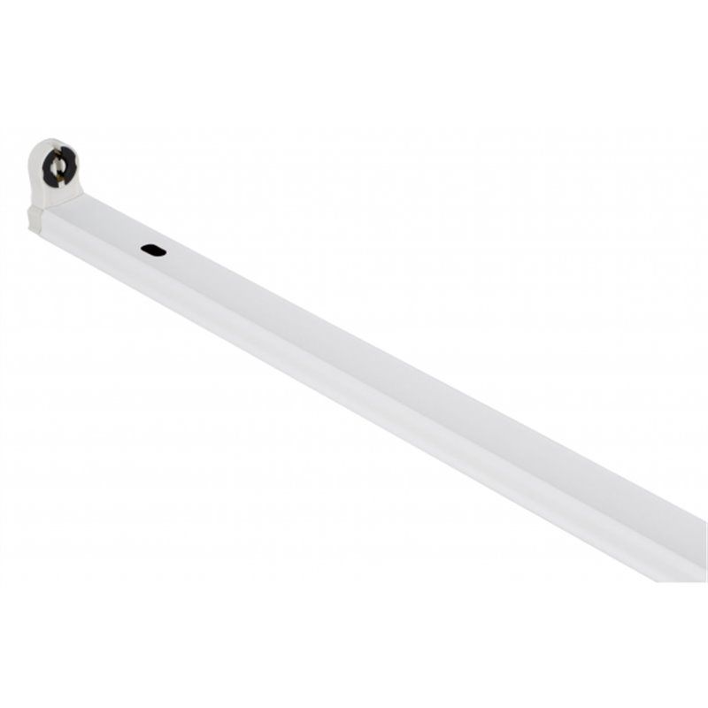 FAB 096980601 | Regleta Para Tubo 1xt8 Led Malaca 60cm Blanca  Interconectable 61,3x4,5x3,5