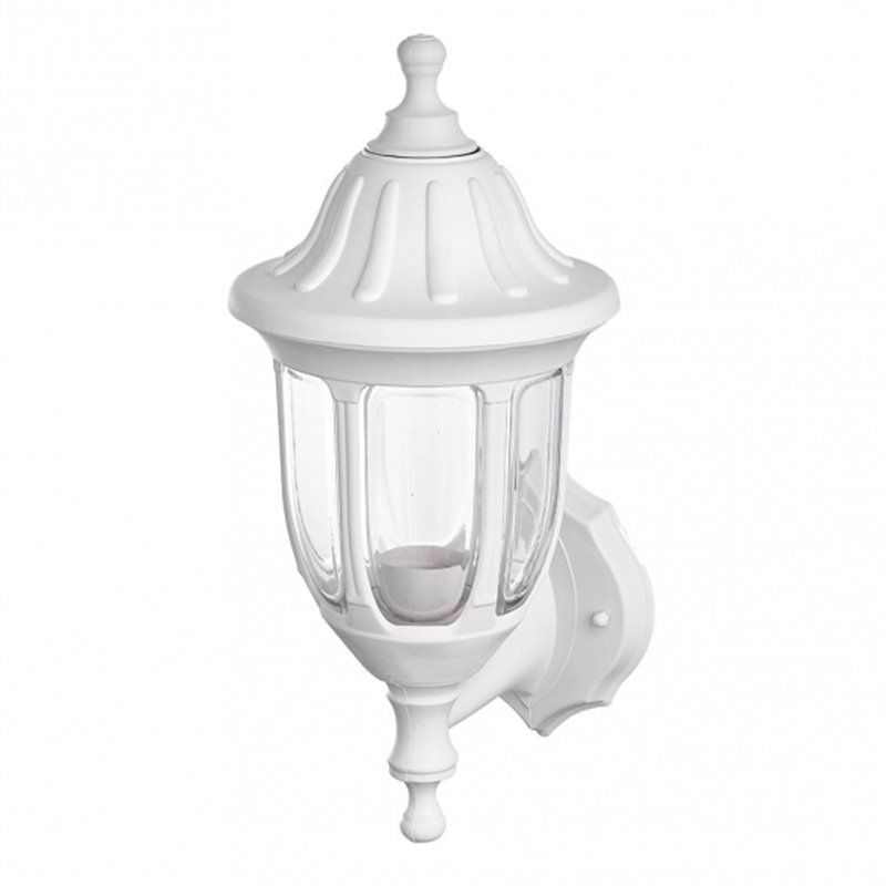 FAB 125961001 | Aplique Exterior Angelica 1xe27 Blanco Ip44 Policarbonato 36,2x16,6x20,5 Cm