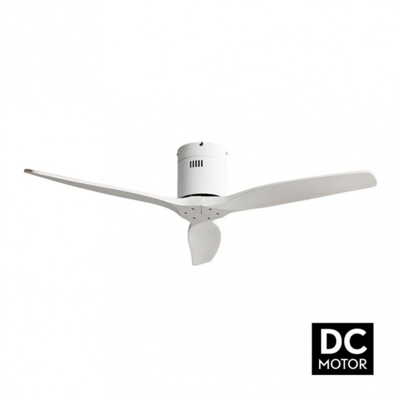 Ventilador de Teto DC Aguilon Branco 3 Lâminas Brancas Sem Luz