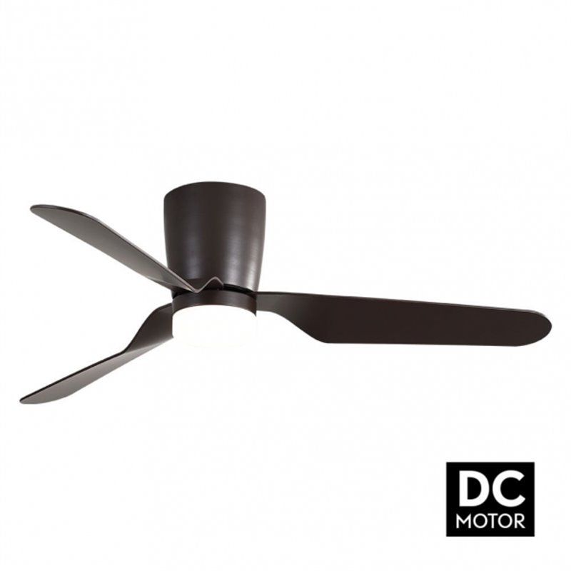 FAB 129191302 | Ventilad 18w Dc Kochi Marron 3 Aspas Marron 5 Velocidades C/remoto Temporizador 132 D