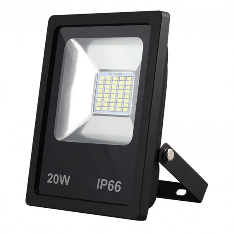 FAB 147380209 | Proyector Led Smd Dacita 20w 6500k Negro 1800lm   120º Ip66 18,5x15,5x4,5 Cm