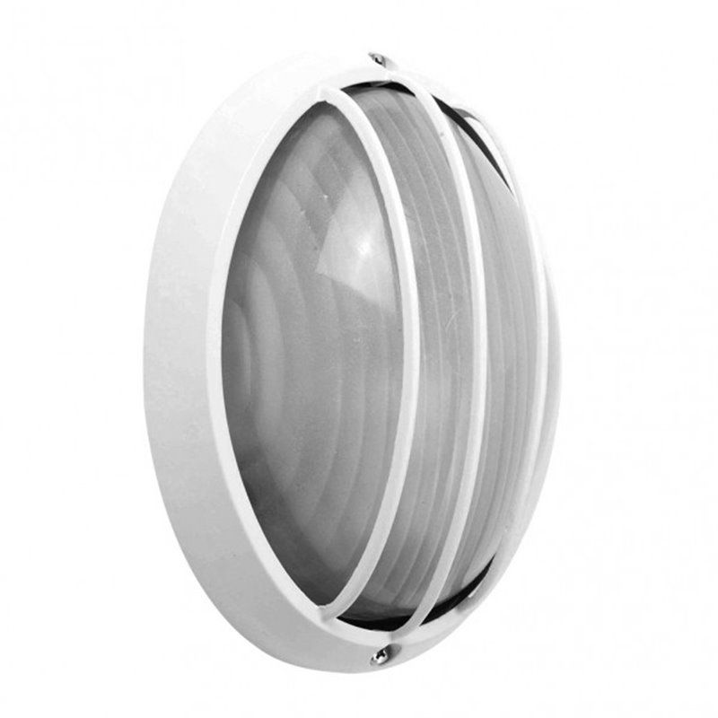 FAB 148461101 | Aplique Ext.oval Aluminio Aquila Grand.1xe27 Blan 11x32x20,5 Cm Ip44