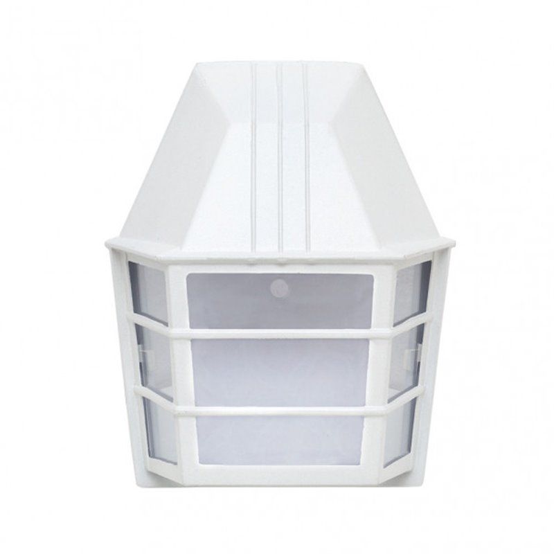 FAB 149861001 | Aplique Exterior Aluminio Acrux 1xe27 Blanco Ip23  24x20x11,5 Cm