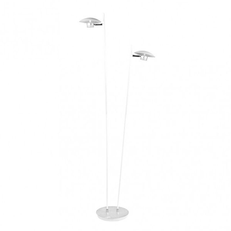 FAB 153642074 | Pie Salon Ciudad Del Cabo 2l 12w 4000k Blanc/plata150x30x25 Cm 1080 Lm Dirigible Y Orientable