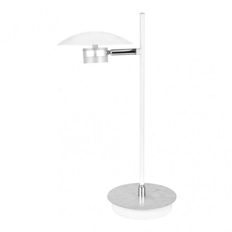 FAB 153671074 | Sobremesa Ciudad Del Cabo 1l 6w 4000k Blanco/plata  42x23x15 Cm 540 Lm Dirigible y Orientable