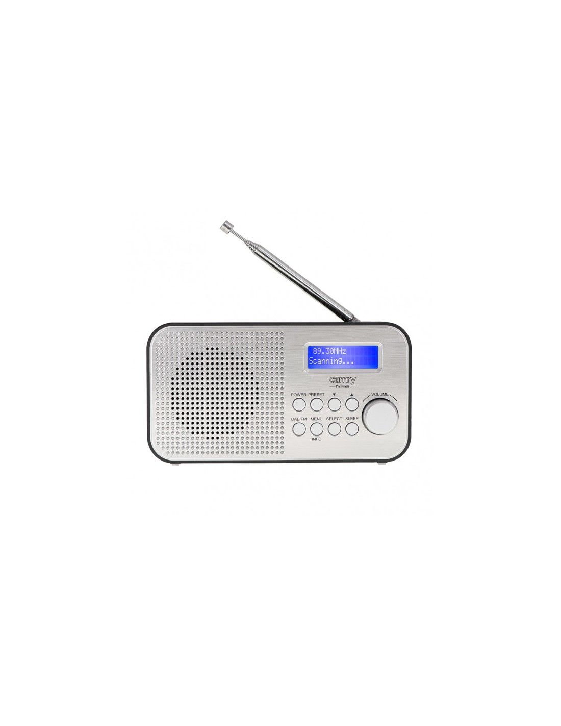 Radio Portátil Fm/Dab/Dab+ Alarma Batería 2000Mah Carga Micro Usb Toma  Auriculares