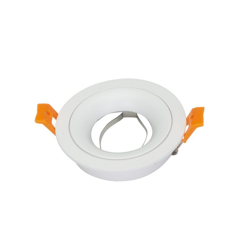 FAB 14448RE01 | Recessed Anou 1xgu10 Round White 2x9,2x9,2 Cm 8 Cut C / lamp holder